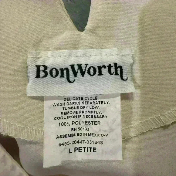 Women’s Cream BonWorth Blouse - Picture 3 of 5